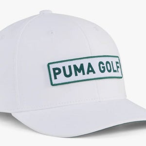 Puma Looper Cap (White Glow/Dark Myrtle, Adjustable) Golf Hat 2025 NEW