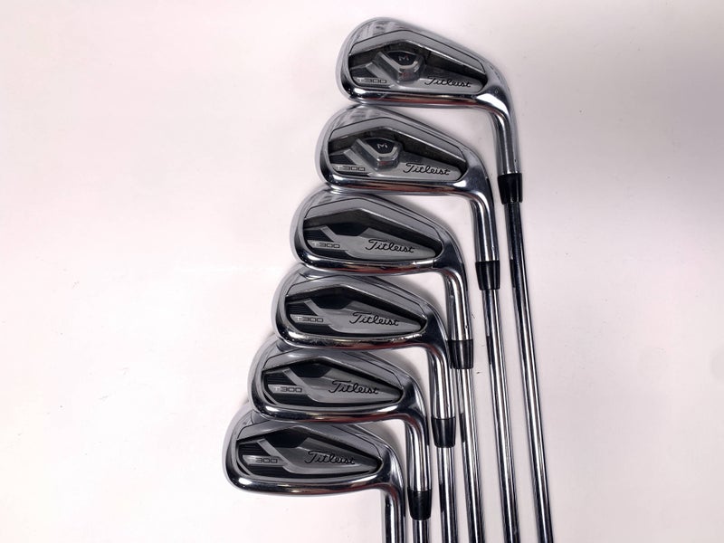 Titleist T300 2021 Iron Set 6-PW+GW True Temper AMT R300 Red Regular RH