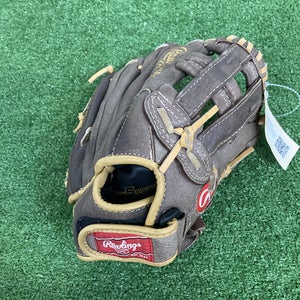 Brown Rawlings Highlight Series RH Baseball Glove 11.5" (Used)