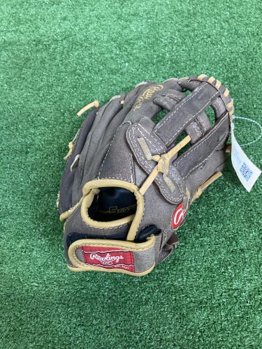 Brown Rawlings Highlight Series RH Baseball Glove 11.5" (Used)