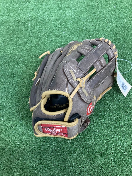 Brown Rawlings Highlight Series RH Baseball Glove 11.5" (Used)
