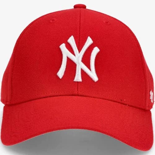 Men's New York Yankees '47 Red MVP Adjustable Strapback hat