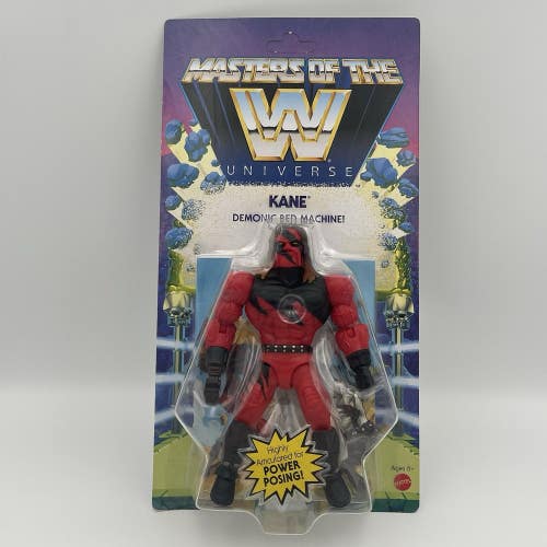 Mattel Masters Of The WWE Universe MOTU Kane Elite Wrestling Figure NEW SEALED