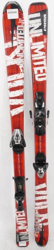 Volkl Unlimited Jr. Adult Skis with Bindings - 150 cm Used