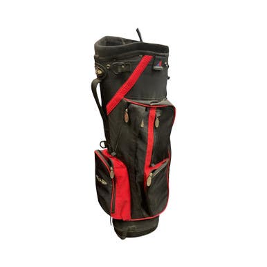 Used OUTWARD 9 5 WAY BAG Mens Stand Bag Black And Wine Red 11859-S000024904