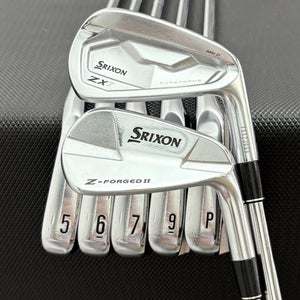 SRIXON ZX7 MKII/Z-FORGED II COMBO IRON SET 4-P -1/2"