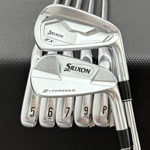 SRIXON ZX7 MKII/Z-FORGED II COMBO IRON SET 4-P -1/2"