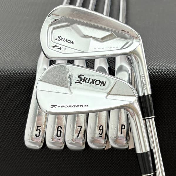 SRIXON ZX7 MKII/Z-FORGED II COMBO IRON SET 4-P -1/2