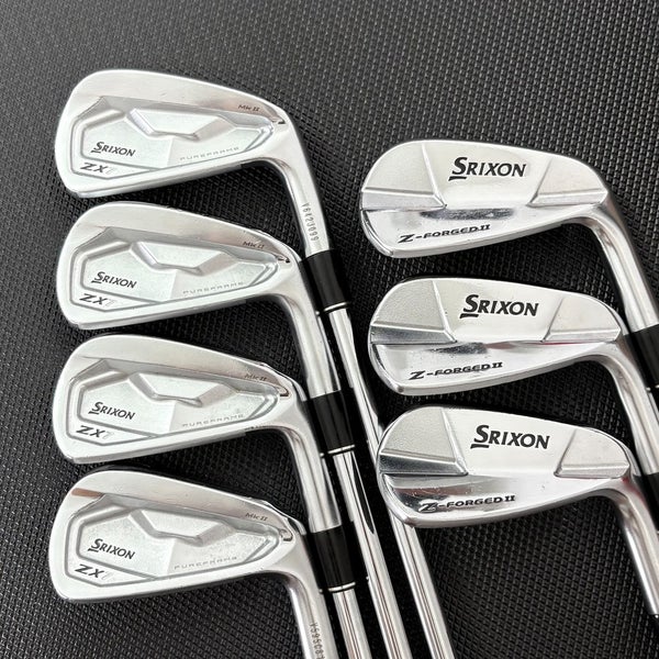SRIXON ZX7 MKII/Z-FORGED II COMBO IRON SET 4-P -1/2