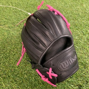 Black Wilson A1k RH Infield Baseball Glove 11.5" (Used)