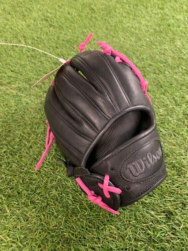 Black Wilson A1k RH Infield Baseball Glove 11.5" (Used)