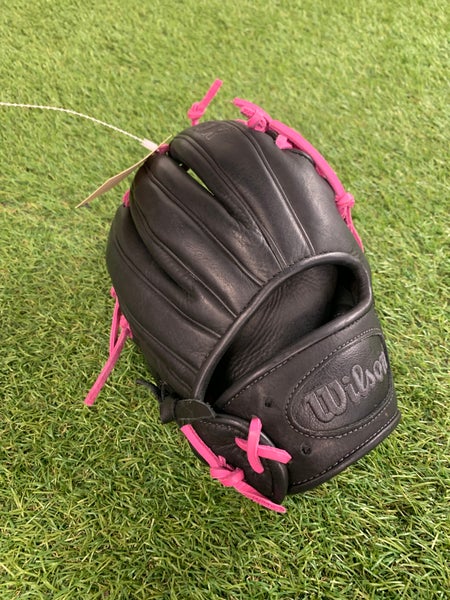 Black Wilson A1k RH Infield Baseball Glove 11.5" (Used)