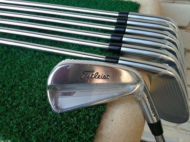 Titleist T150 Forged (4i-PW) Iron Set w/ Project X 6.0 120g Stiff Shafts