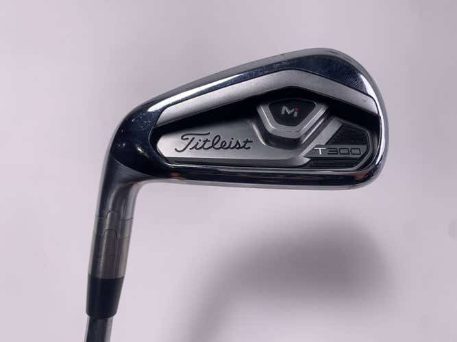 Titleist T300 2021 Single 7 Iron Fitter Dynamic Gold S300 Stiff Steel Mens LH