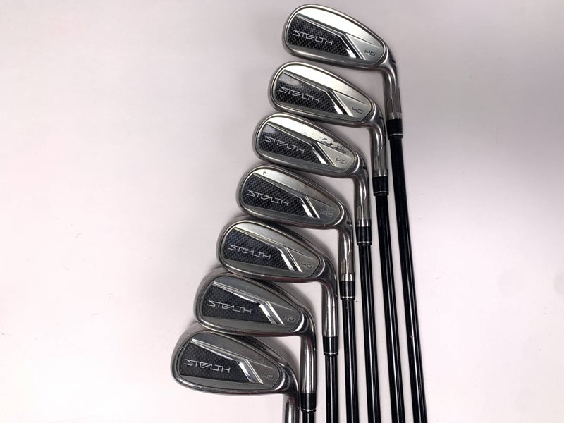 TaylorMade Stealth HD Iron Set 5-PW+GW Fujikura Ventus Red 6R Regular RH