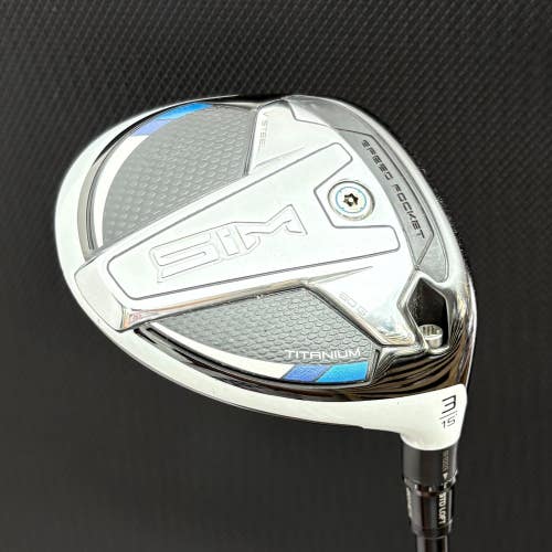 TAYLORMADE SIM TI 3 WOOD (15 DEGREE)