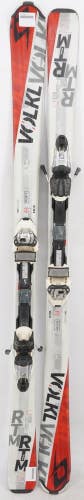 Volkl RTM 7.4 Adult Skis with Bindings - 163 cm Used