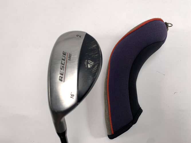 TaylorMade Rescue Mid 2 Hybrid 16* 65g Regular Graphite Mens LH HC