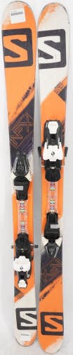 Salomon NFX Twin Tip Junior Skis with Bindings - 140 cm Used