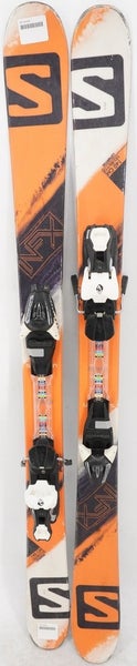Salomon NFX Twin Tip Junior Skis with Bindings - 140 cm Used