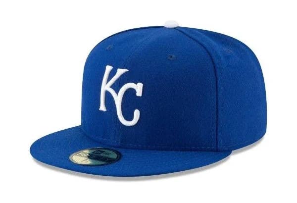 KANSAS CITY ROYALS ROYAL NEW ERA 950 ADJUSTABLE FLAT BILL HAT