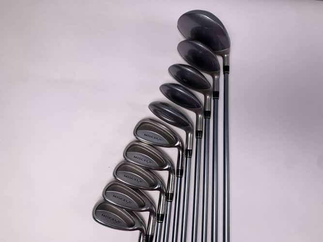 TaylorMade Miscela Club Set Driver 3W 4H-6H , 7-PW+SW Miscela Regular Mens RH