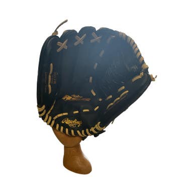 Used Rawlings RSB RH Throw Fastpitch Gloves Black 13" 11859-S000024877
