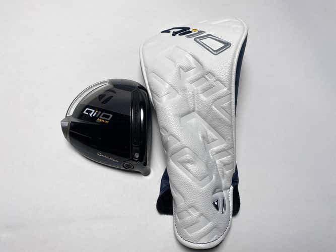 TaylorMade Qi10 MAX Driver 9* HEAD ONLY Mens RH HC