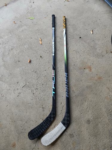 2 Youth Right Handed Hockey Sticks