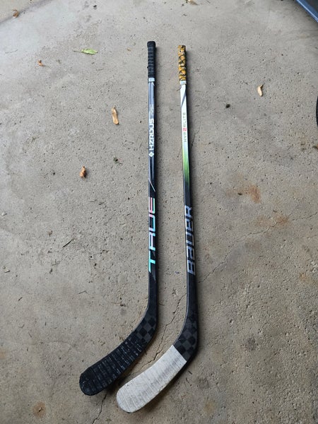 2 Youth Right Handed Hockey Sticks
