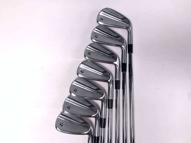 TaylorMade P790 2019 Iron Set 4-PW True Temper DG S300 105g Stiff Steel Mens RH