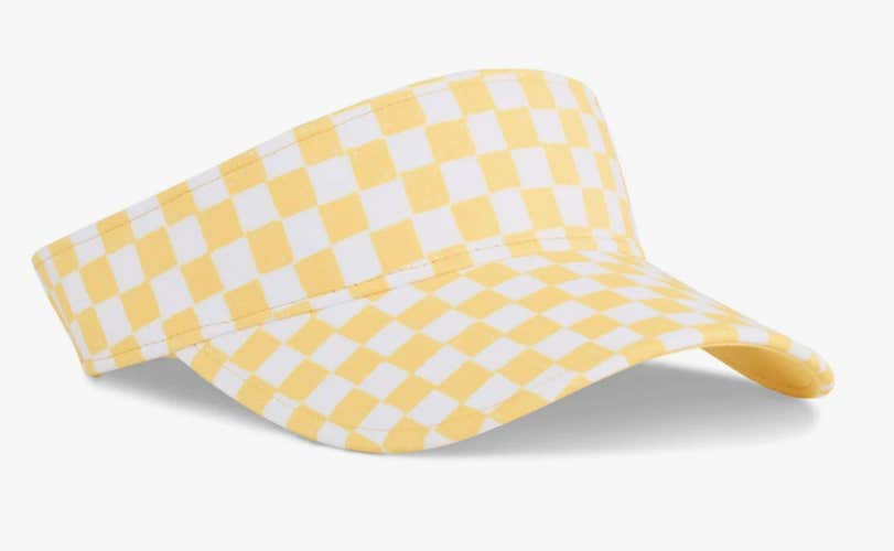 Puma Women's Graphic Tour Elastic Visor (Sunny Yellow, Adjustable) Golf Hat