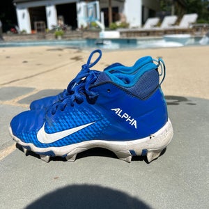 Blue Kids 3Y (Big Kids / Youth) Youth Nike Alpha Menace High Top (Used)