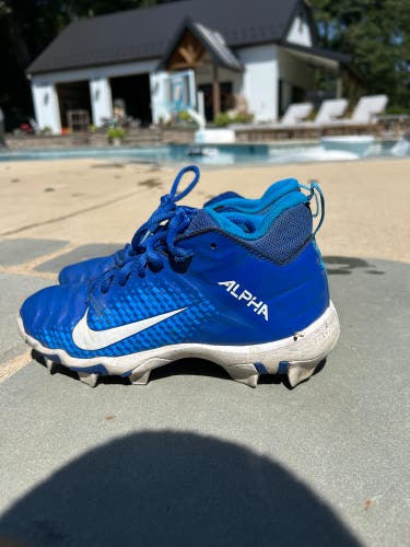 Blue Kids 3Y (Big Kids / Youth) Youth Nike Alpha Menace High Top (Used)