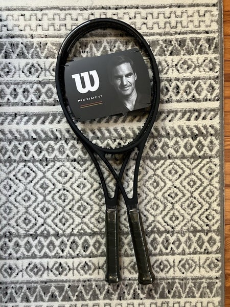 Matched Pair: NEW Wilson Pro Staff 97 v13 (315g) - 4 3/8 -New Old Stock NOS