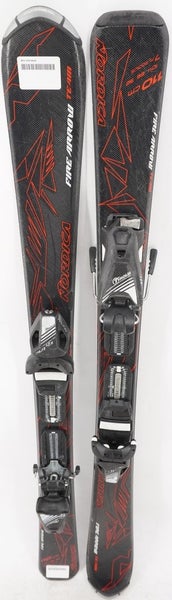 Nordica Fire Arrow Team Kids Skis with Bindings - 110 cm Used