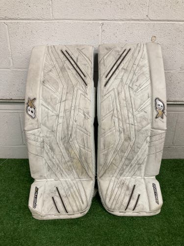 Blue 31" Senior Brian's G-Netik X5 Goalie Leg Pads (Used)