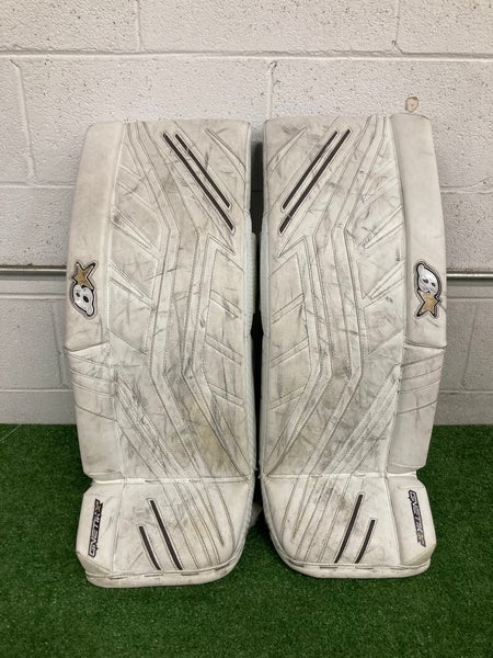 Blue 31" Senior Brian's G-Netik X5 Goalie Leg Pads (Used)