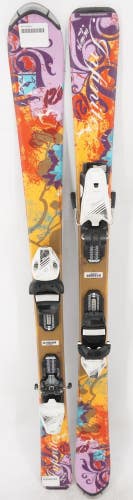 Nordica Infinite Kids Skis with Bindings - 120 cm Used