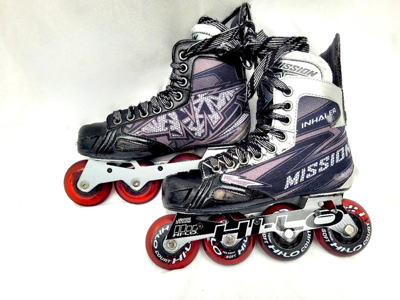 Mission Inhaler NLS5 Roller Blades Skates Size 3E  (Used) Junior