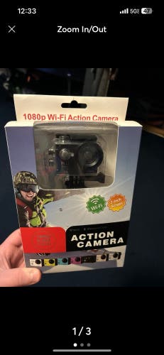 Action camera 1080p