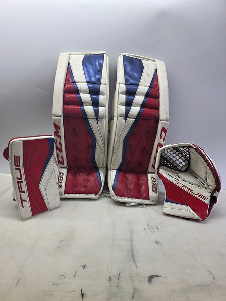CCM Eflex3 34" +2" pads with TRUE 12.2 Gloves by Lefevre