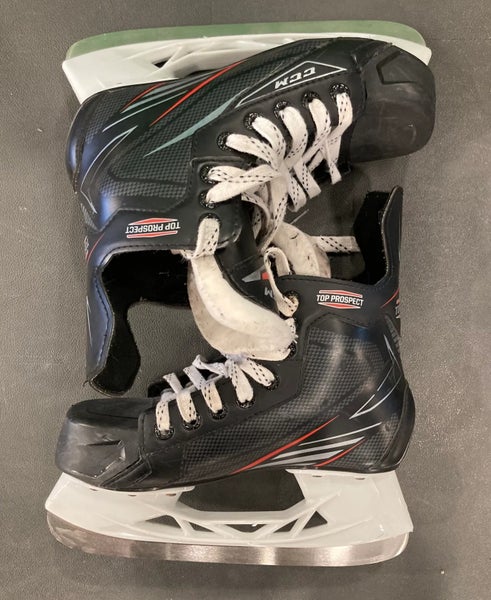 Junior CCM Top Prospect Hockey Skates | Size 3 (Used)
