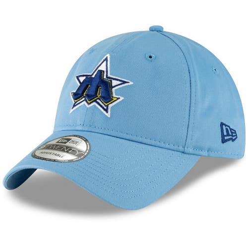 Men's Seattle Mariners New Era Light Blue Fashion Core Classic 9TWENTY Hat