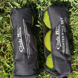 (Used) Club K Weighted Ball Set & Spin Right Spinner