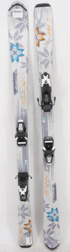 Nordica Cinnamon Girl Kids Skis with Bindings - 140 cm Used