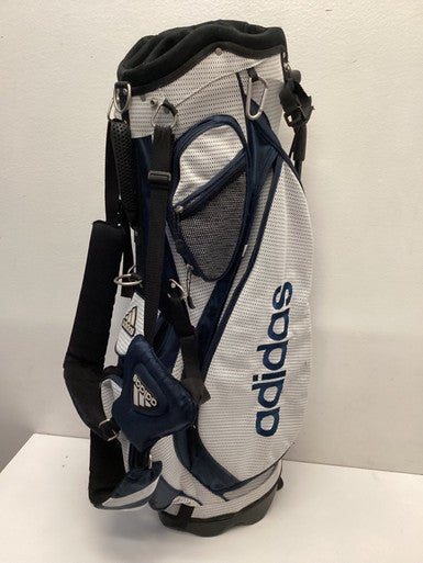 Used Adidas Mens Stand Bag White 11443-S000197349