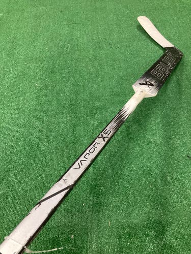 Intermediate Bauer Vapor X5 Pro Goalie Stick Regular 21" Paddle (Used)