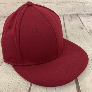 OC Sports TGS1930X Q3 100% Polyester Outdoor Fitted Hat Maroon Red S/M