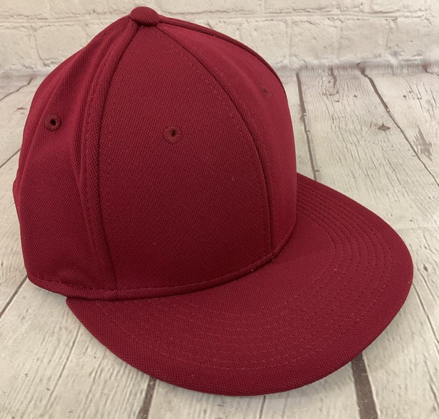 OC Sports TGS1930X Q3 100% Polyester Outdoor Fitted Hat Maroon Red S/M